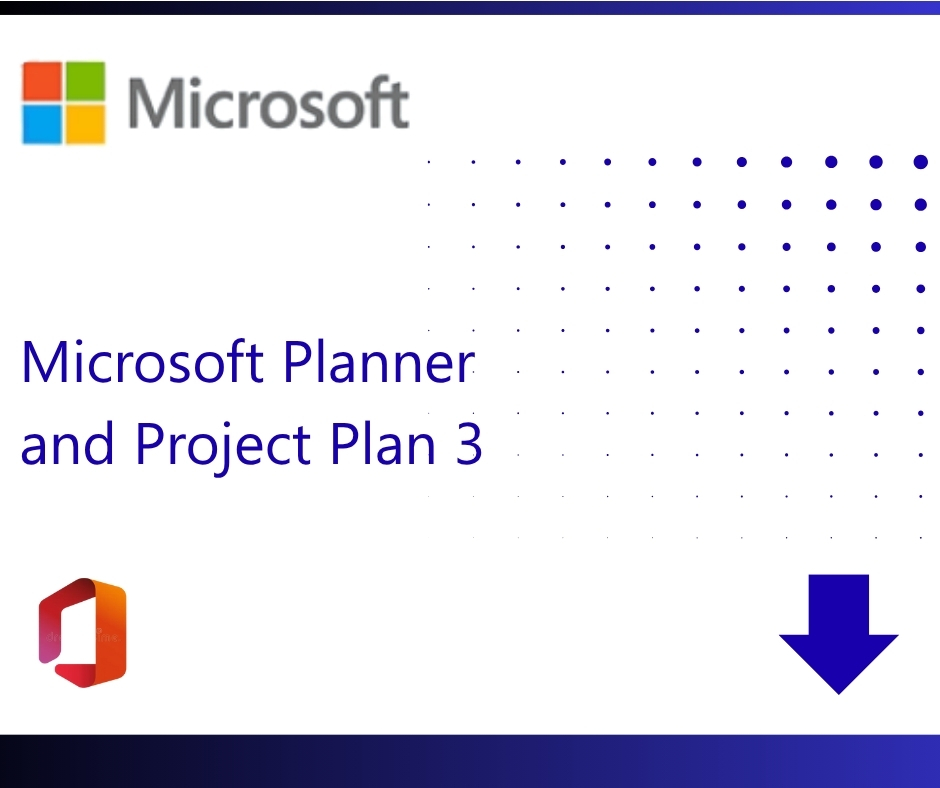 Microsoft Planner and Project Plan 3 Licencia Anual