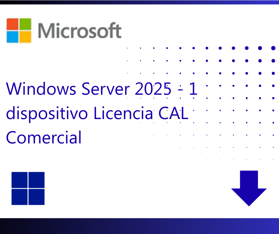 windows server 2025 cal comercial